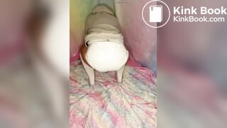 Diaper girl mess explosion