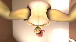 Fluttershy's Diaper Soil Facesit