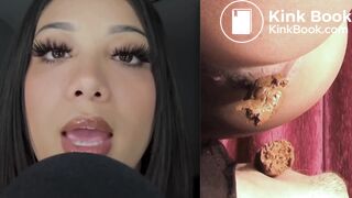Sensual Latina Human Toilet Poop Eating (Collage Edit)