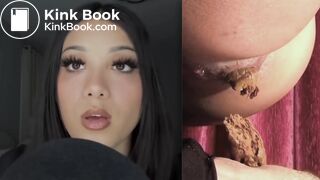 Sensual Latina Human Toilet Poop Eating (Collage Edit)