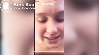 girl poop in camping