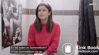 TV Show - Girl poops at boyfriends apartment