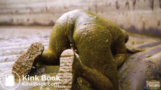 Diving in the manure pit full of cowshit