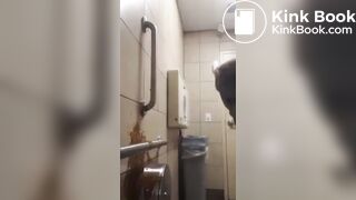 Girl Diarrhea on Wall