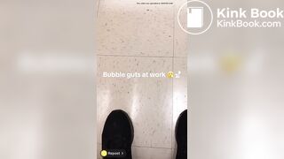 Bubble guts at work