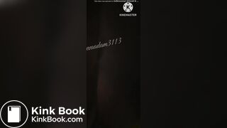 She is cover with her scat