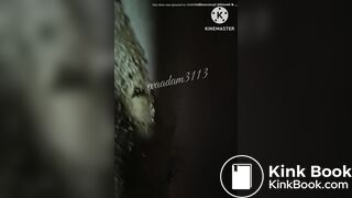 She is cover with her scat