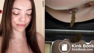 Human Toilet For Brat Girl Pooping POV (Collage Edit)