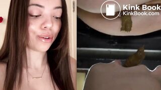 Human Toilet For Brat Girl Pooping POV (Collage Edit)