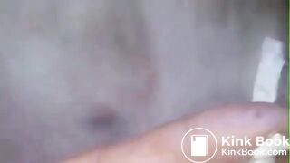 A poo and smoke on a forest latrine..