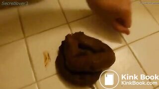 Big poo after holding in 4 days..