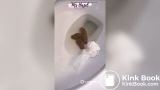 Ebony Girl Dropped a Nice Load