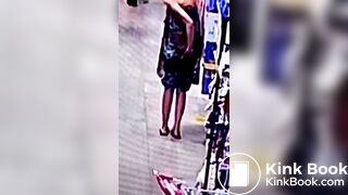 Pooping in the store