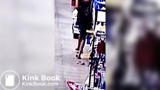Pooping in the store