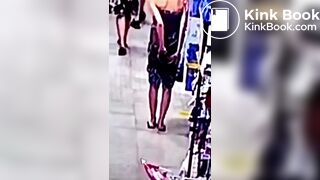 Pooping in the store
