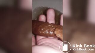 Pooping in my hand - video 2