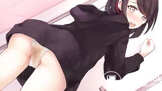 anime girl farting ... 1