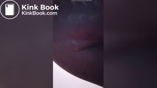 Thai girl diarrhea in legging at home