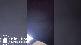 Thai girl diarrhea in legging at home