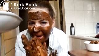 Speaking German, smearing poo..