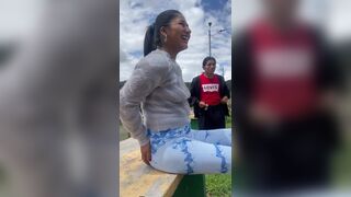 Laxative prank gone wrong and shits her pants