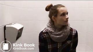 Girl has to hold her diarrhea