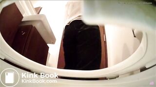 JAPANESE GIRL POOPS AT CAFE TOILET - video 15