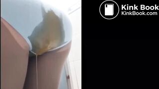 Girl has diarrhea 4 times in swim suit