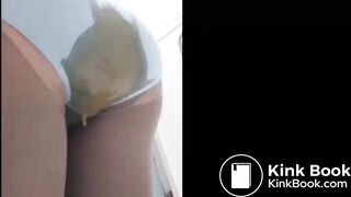 Girl has diarrhea 4 times in swim suit