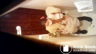 Japanese girl pooping on toilet - video 18