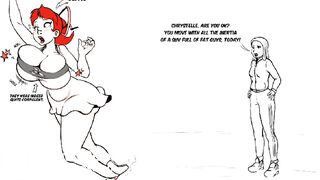 Girl vores and shits a bus!