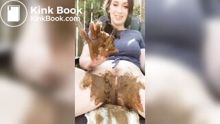 PERFECT GIRL DOES DIAPER POOPS AND SMEARING FUN