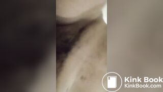 Hairy Latina playing dirty