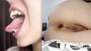 Yummy Poop Butthole Tease Loop (Collage Edit)