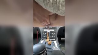 Sloppy Shit in Car