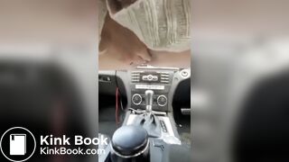 Sloppy Shit in Car