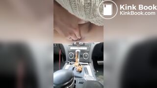 Sloppy Shit in Car