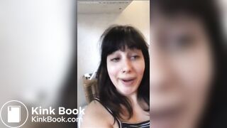 Girl pooping - video 443