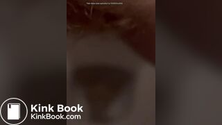 Girlfriend taking a big dump