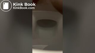 Girlfriend taking a big dump