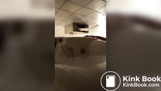 Desperate jogger absolutely blows up public toilet