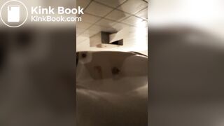 Desperate jogger absolutely blows up public toilet