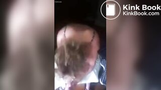 embarrassed wife caught pooping in bucket in livingroom