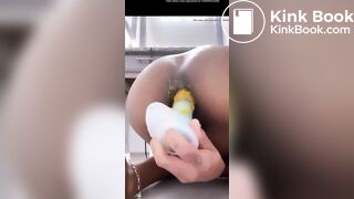 Shitty Ebony Dildo