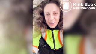 Woman shitting in public - video 2
