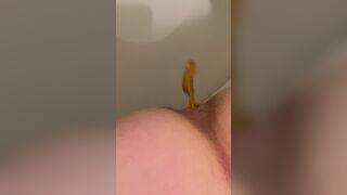 MILF sloppy poo