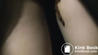 Japanese cute girl panty poop
