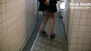 Japanese cute girl panty poop
