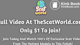 Titania Farting And Then Shitting In Sexy Position!