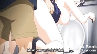 Girl having sex to poop